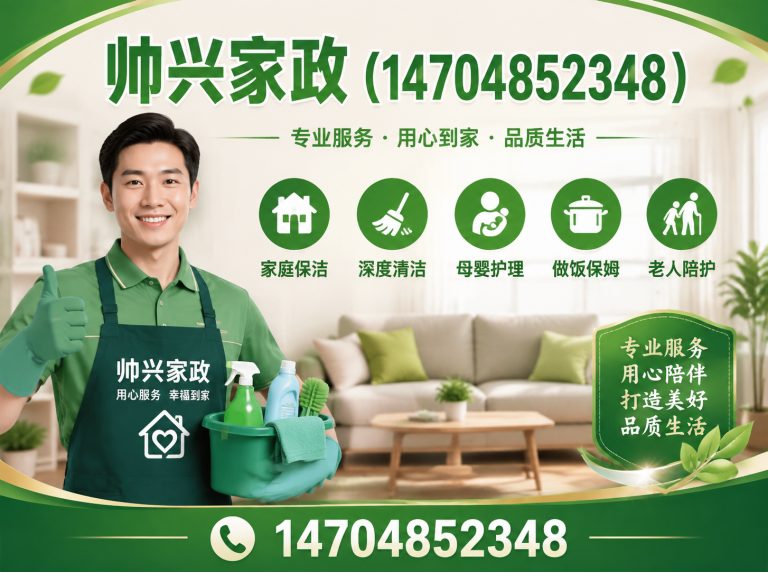 南山区帅兴家政展示图