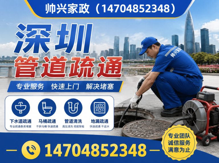 南山区家庭疏通展示图